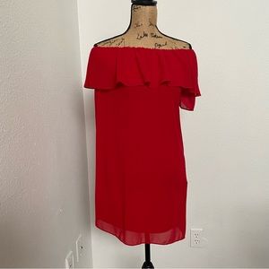 I.N San Francisco off shoulder dress.